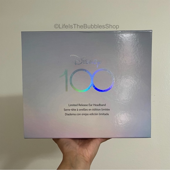 Disney - Limited Edition Platinum Dripping Disney100 Mickey Headband - Picture 3 of 4